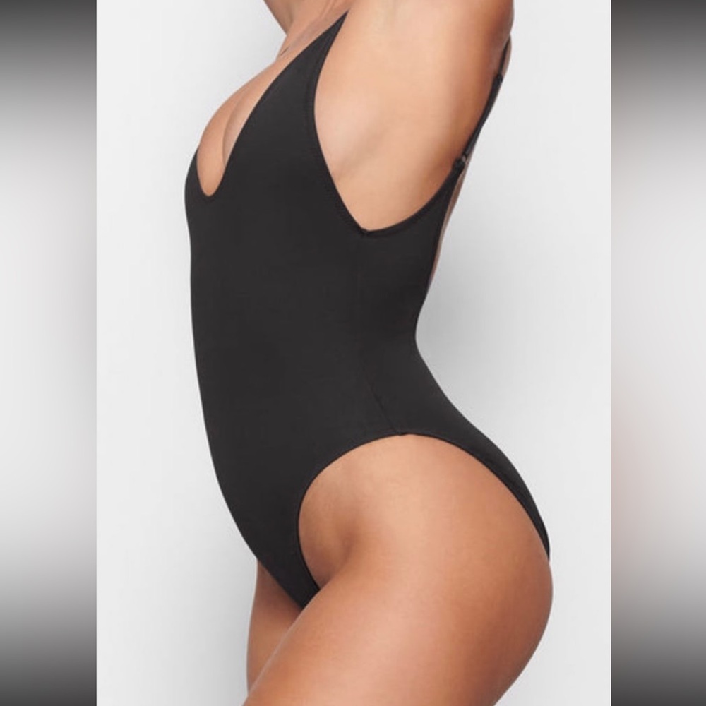 Skims scoop neck one piece swimsuit